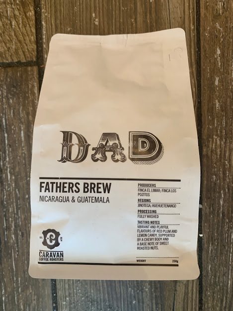 fathers day brew, caravan coffee roasters, london coffee shop, hither green, speciality coffee shop, fathers day